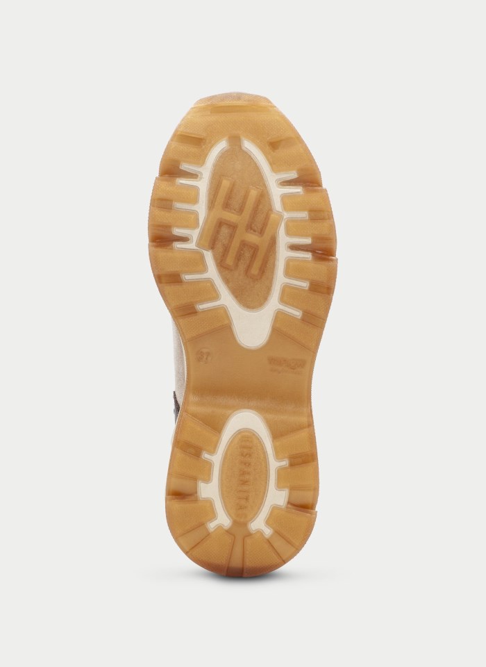 Hispanitas Botin Sport Nepal Crema Taupe