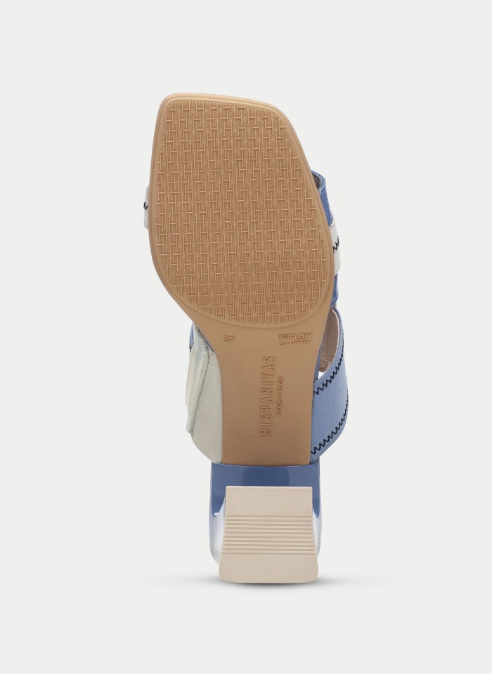 Hispanitas Sandalia Destalonada Mallorca Azure