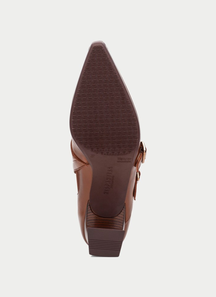 Hispanitas Zapato Tacón Atlanta Cuero