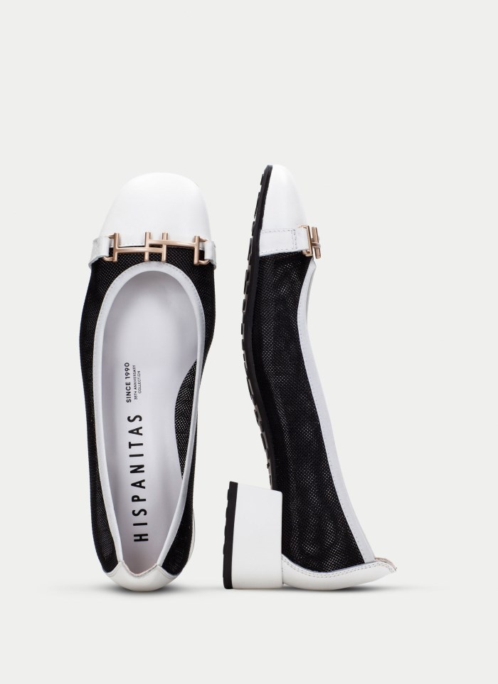 Hispanitas Bailarina Oporto Blanco Negro