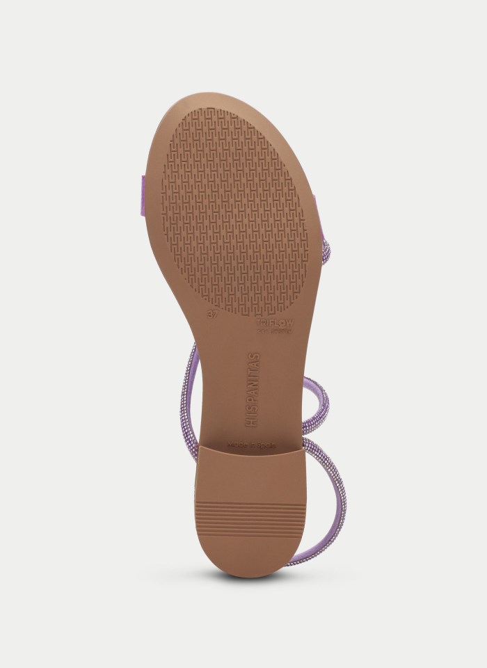 Hispanitas Sandalia Plana Lena Violet