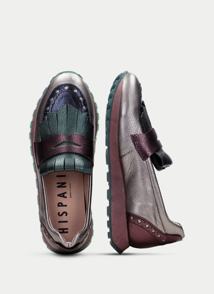 Hispanitas Mocasín Sport Loira Multi Metal