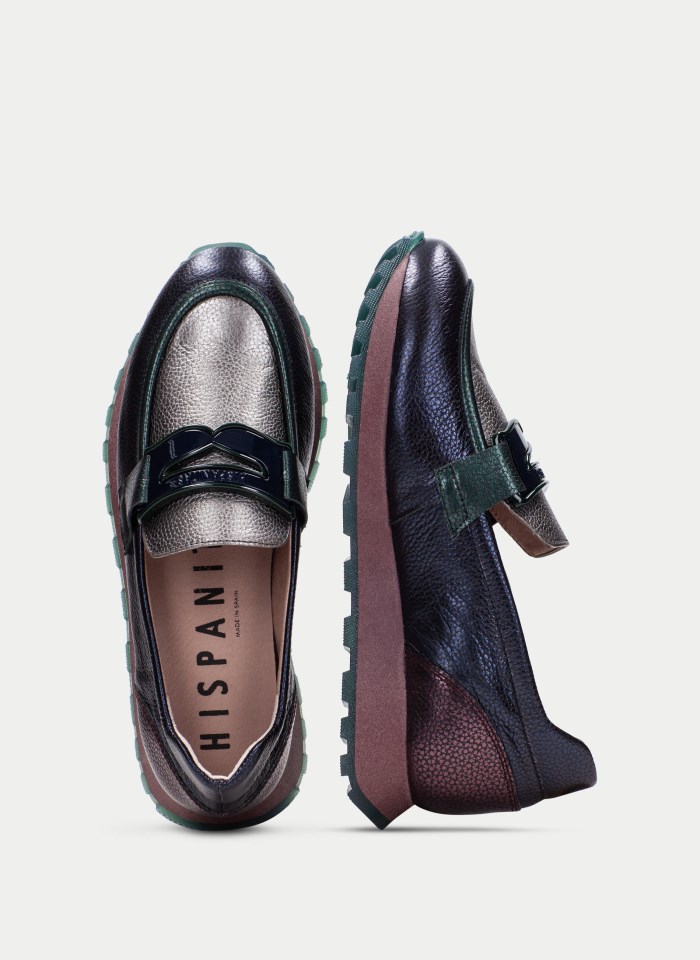 Hispanitas Mocasín Sport Loira Multi Metal