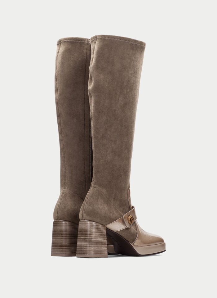 Hispanitas Bota Tokio Taupe