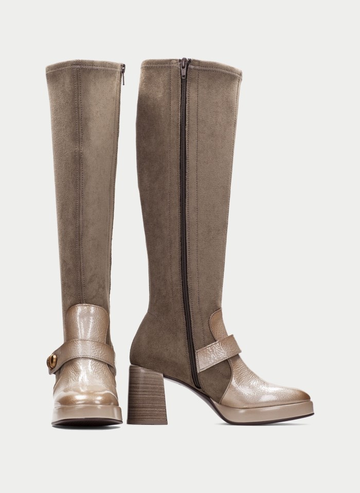 Hispanitas Bota Tokio Taupe