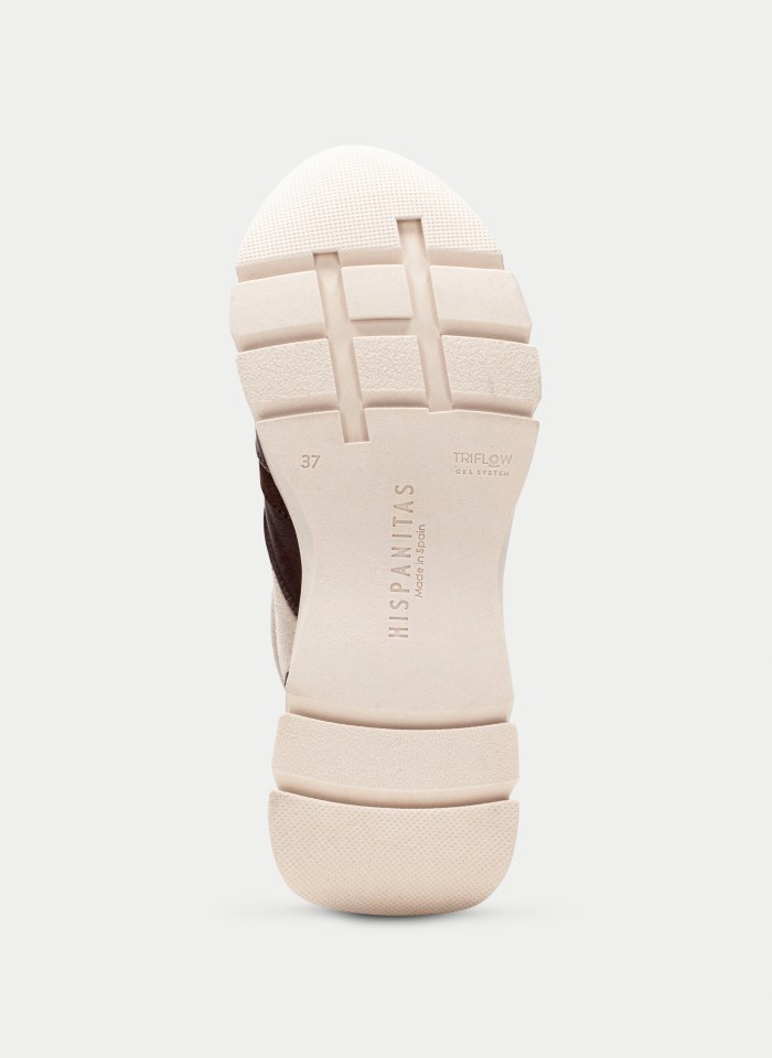 Hispanitas Botin Sport Helsinki Marron Milk