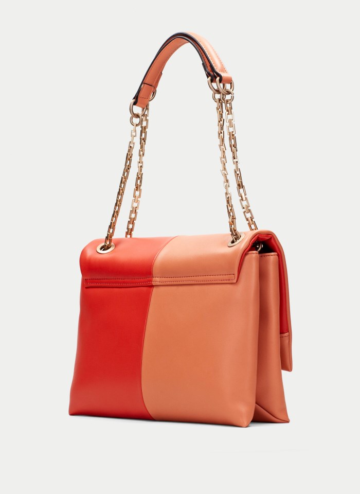 Hispanitas Bolso de Hombro coral scarlet