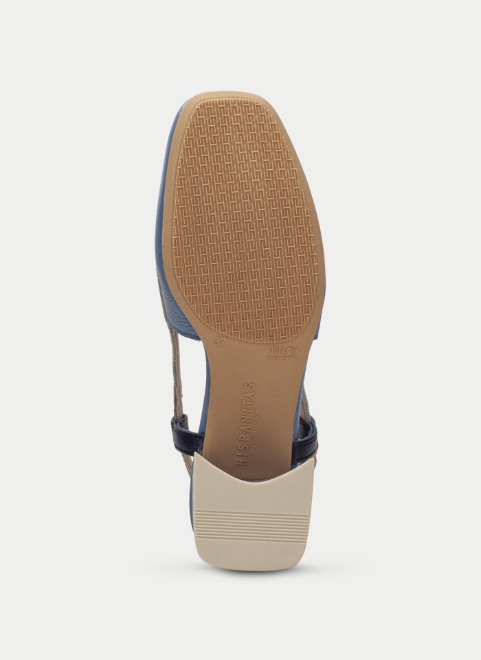 Hispanitas Destalonado Malta Azure Crema