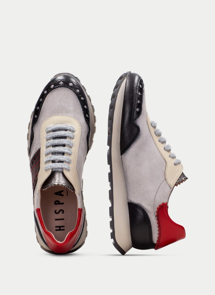 Hispanitas Deportivo Loira Negro Gris Rojo