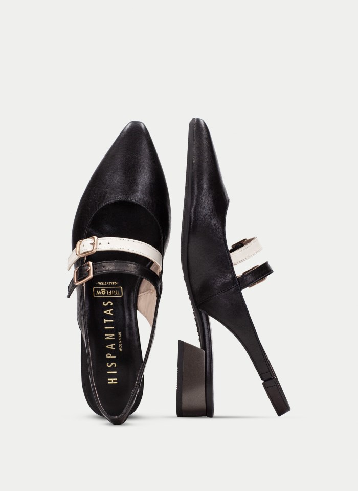 Hispanitas Zapato Plano Dali Negro
