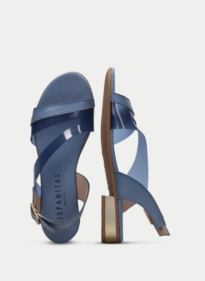Hispanitas Sandalia Plana Lena Azure