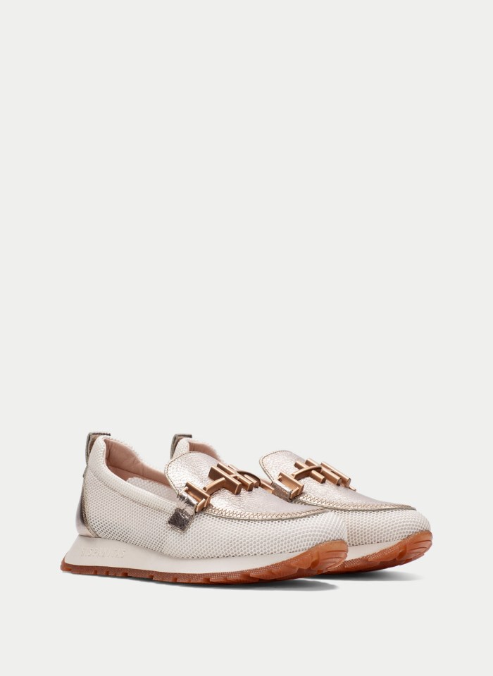 Hispanitas Mocasín Sport Kansas Latte Cava
