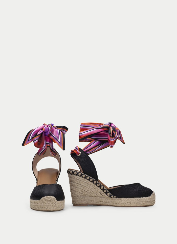 Hispanitas Espadrilles Sofia Negro