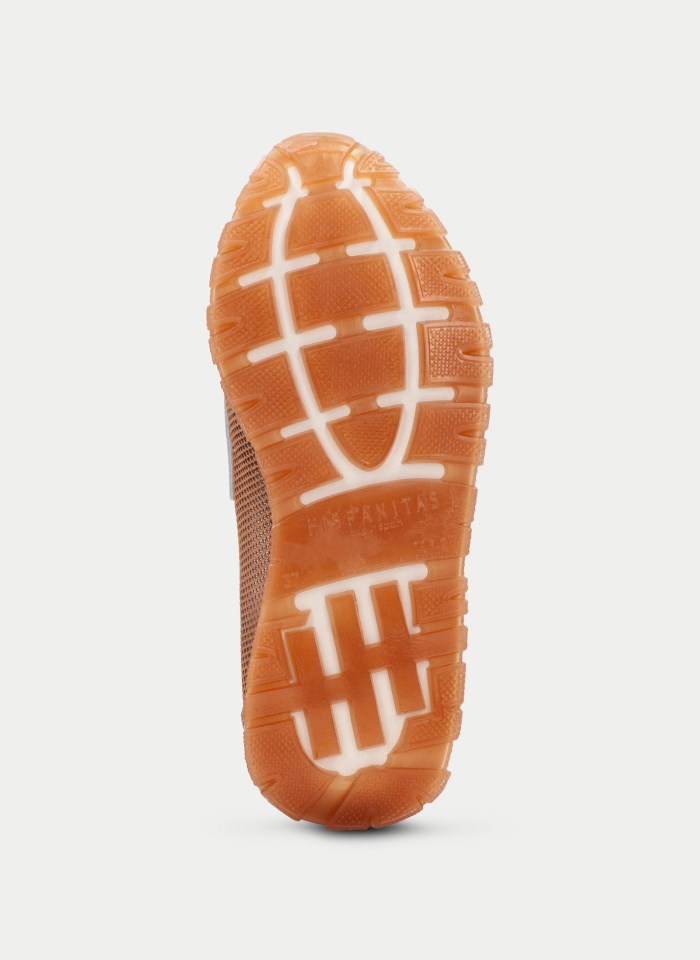 Hispanitas Mocasín Sport Kansas Cuero Blanco