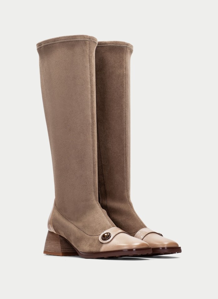 Hispanitas Bota Marsella Taupe