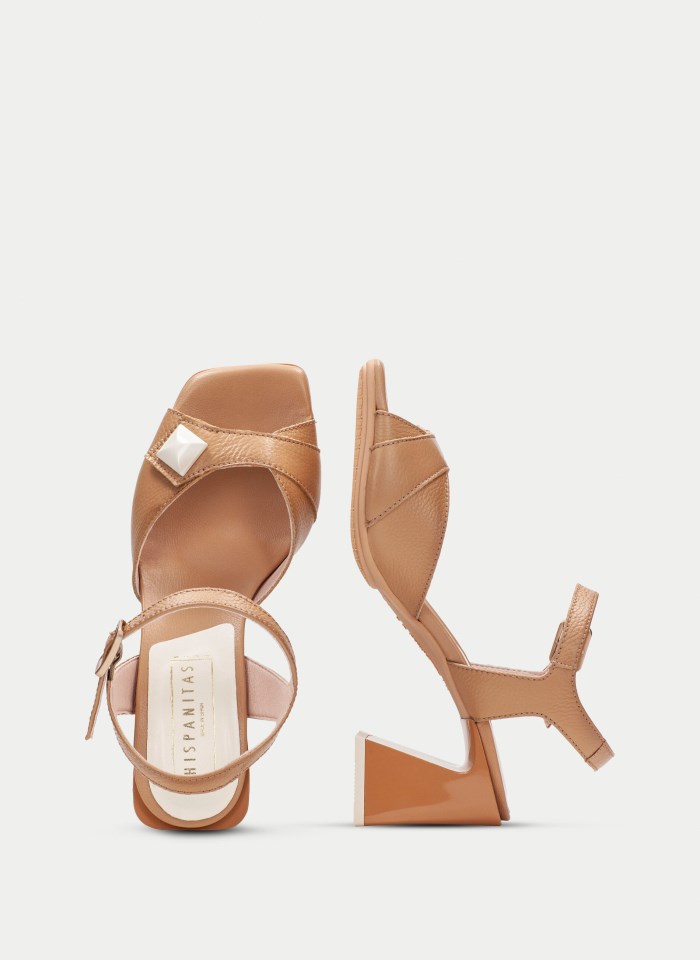 Hispanitas Sandalia Tacón Mallorca Desert