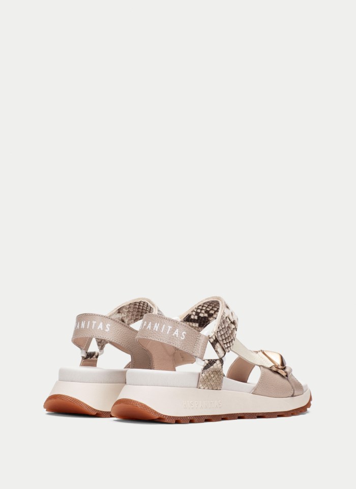 Hispanitas Sandalia Sport Maui Taupe