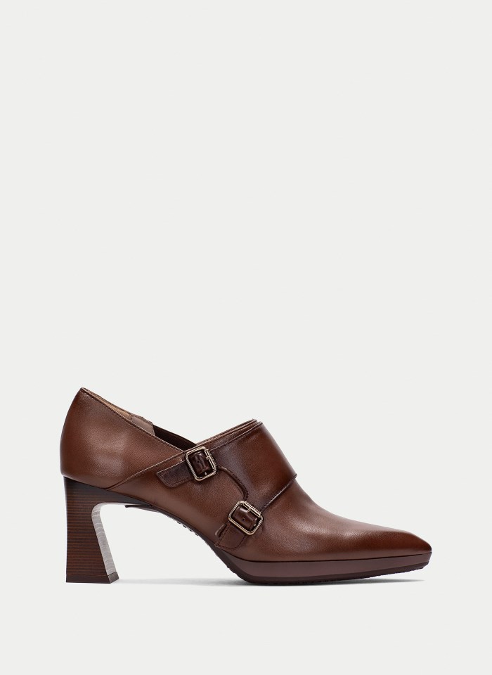 Hispanitas Zapato Tacón Atlanta Avellana