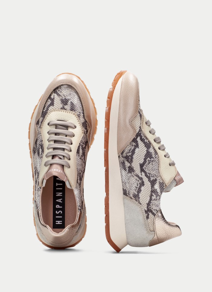Hispanitas Deportivo Kansas Python Taupe