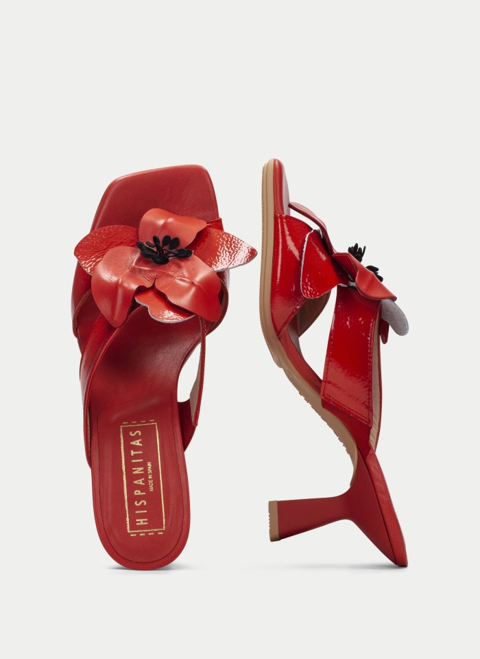 Hispanitas Sandalia Destalonada Daniella Rojo