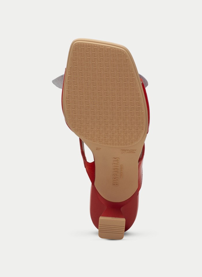 Hispanitas Sandalia Destalonada Daniella Rojo