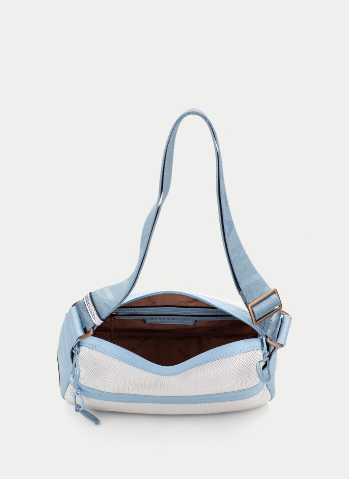 Hispanitas Bandolera blanco celeste