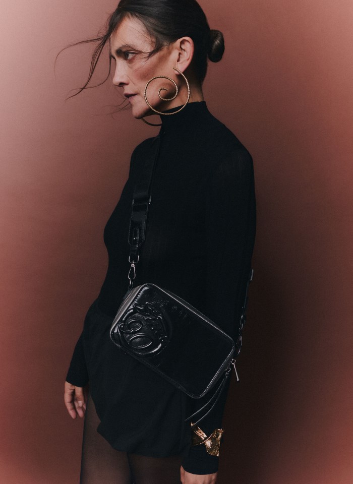 Hispanitas Bandolera Negro Plomo