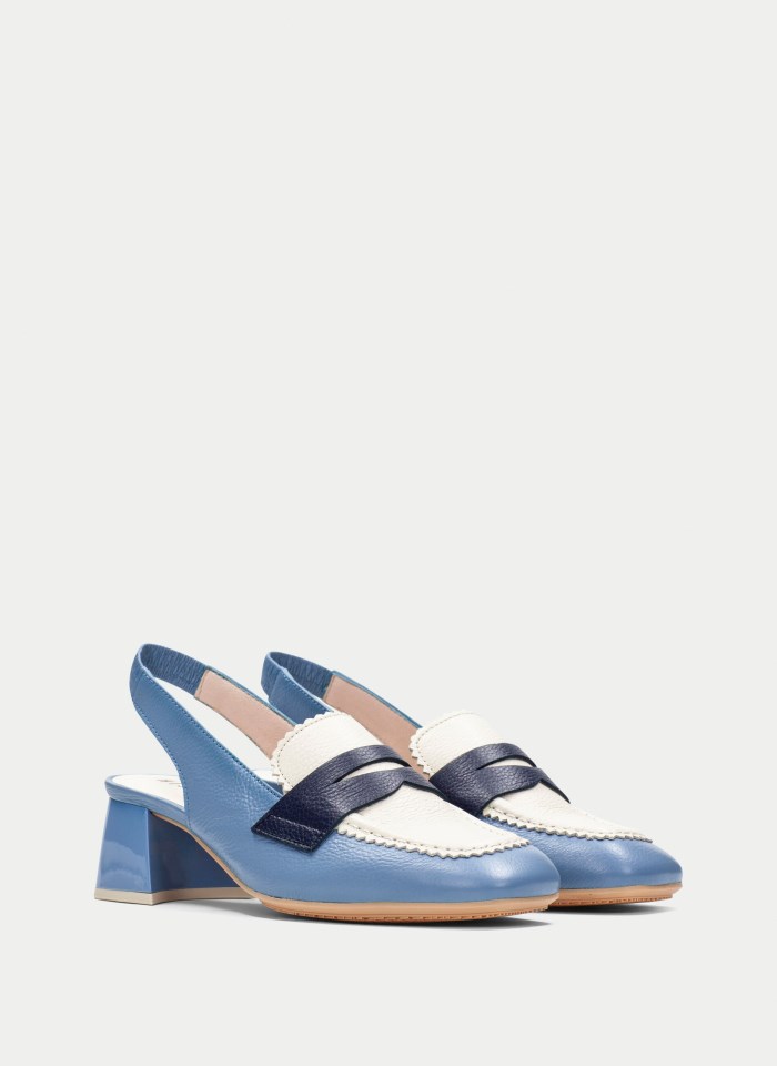 Hispanitas Destalonado Malta Azure Crema