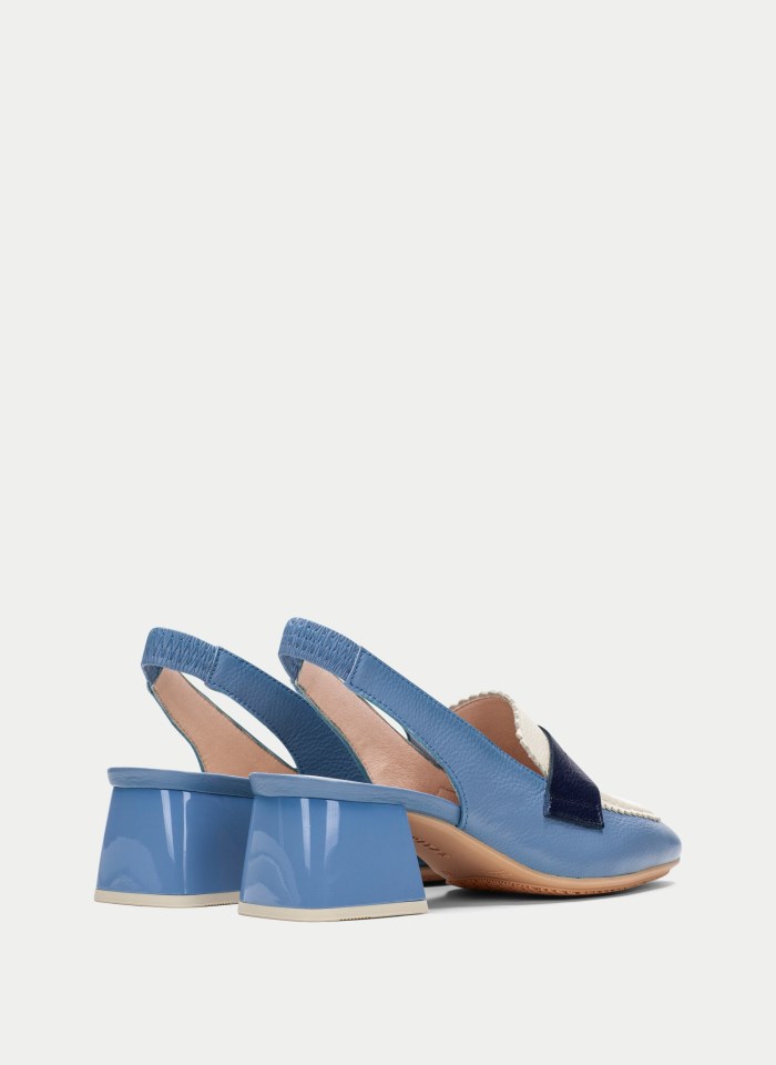 Hispanitas Destalonado Malta Azure Crema