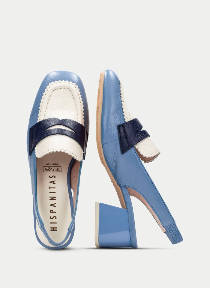 Hispanitas Destalonado Malta Azure Crema