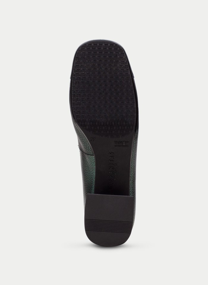 Hispanitas Bailarina Manila Azul Forest Metalizado