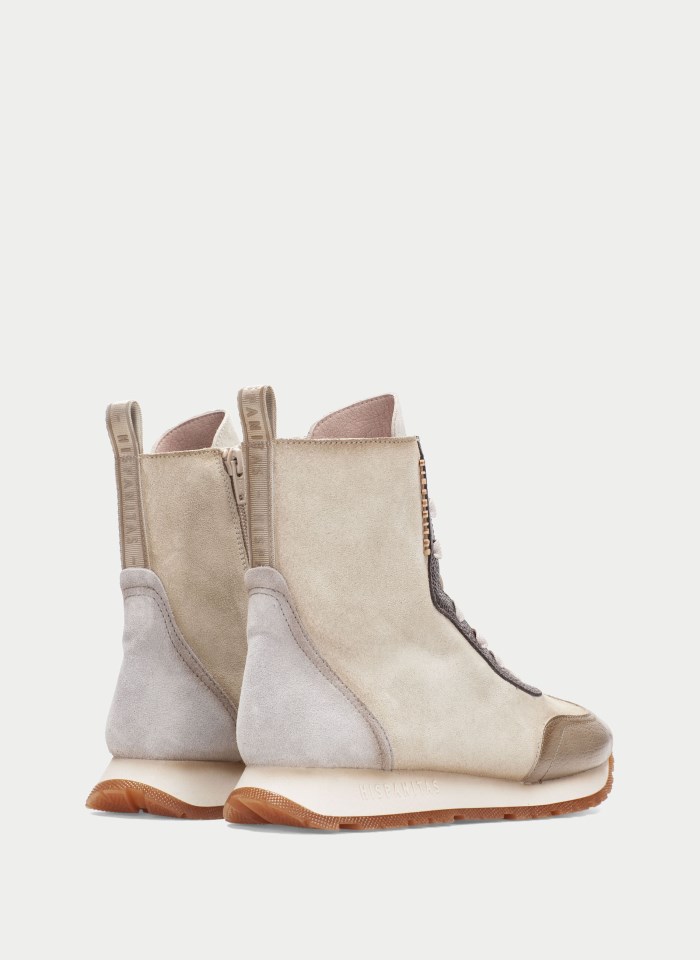 Hispanitas Botin Sport Kansas Crema Taupe