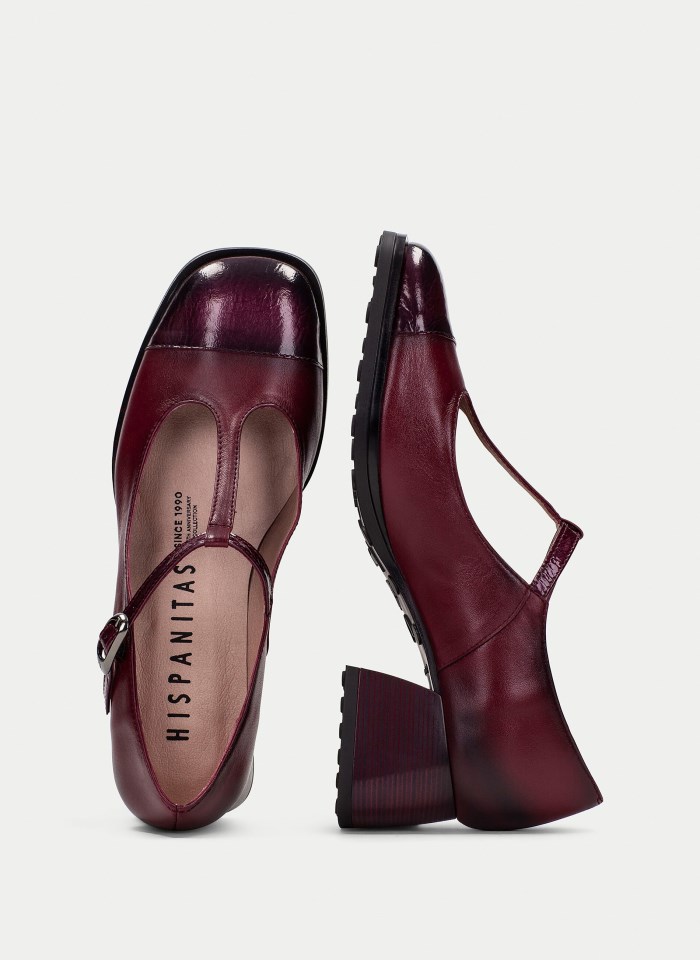 Hispanitas T Strap Marsella Vino