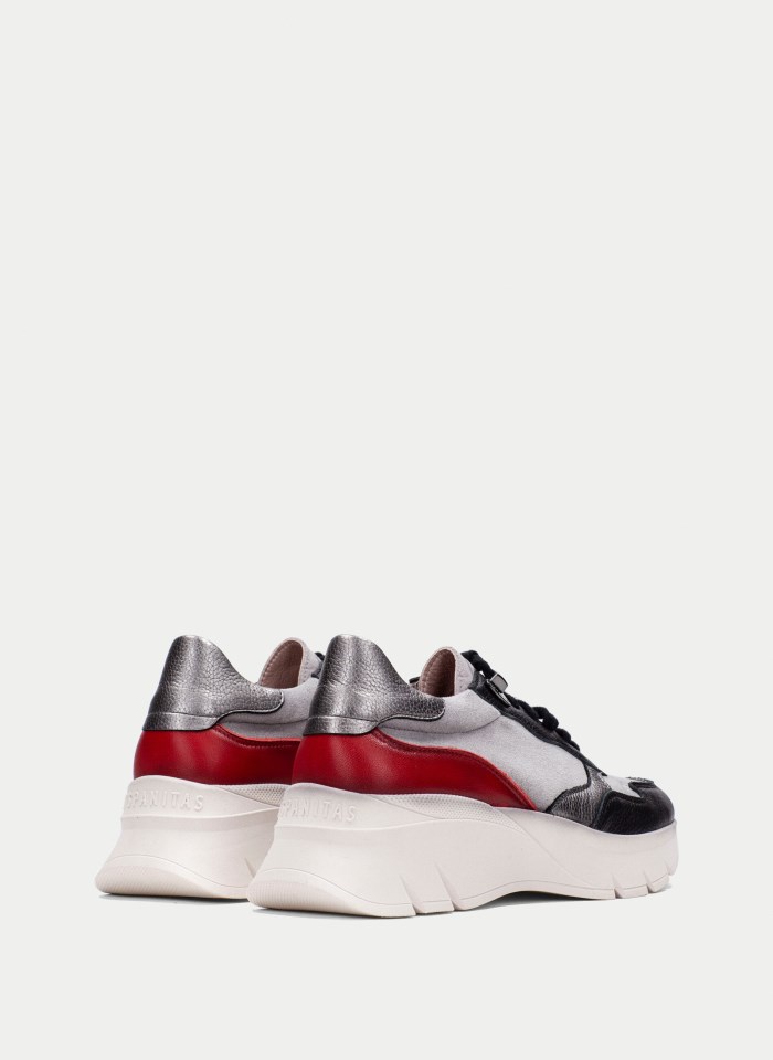 Hispanitas Deportivo Helsinki Negro Gris Rojo