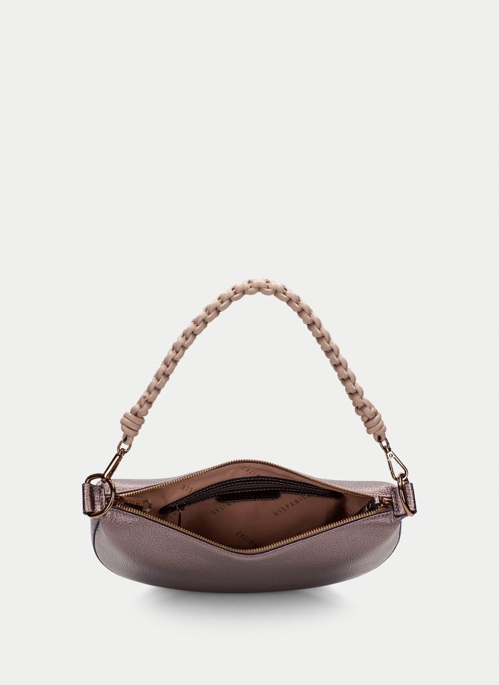 Hispanitas Hobo Taupe Metalizado