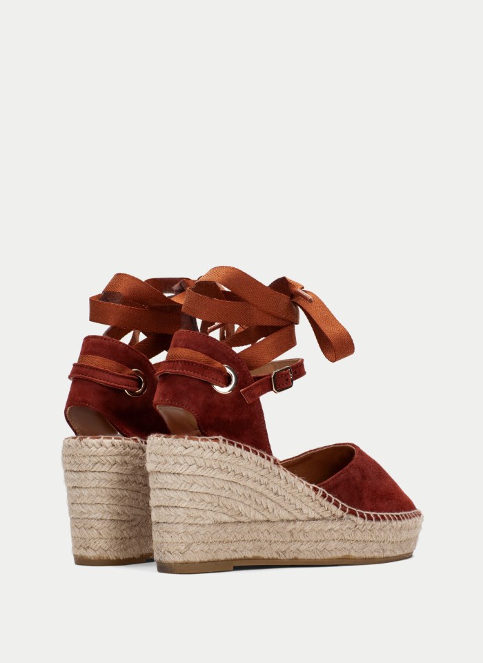 Hispanitas Espadrilles Yute Cuero