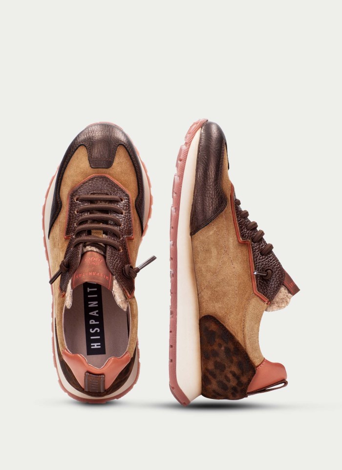 Hispanitas Deportivo Kansas Avellana Biscuit Leopardo