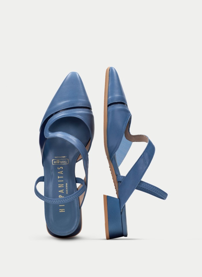 Hispanitas Zapato Plano Dali Azure