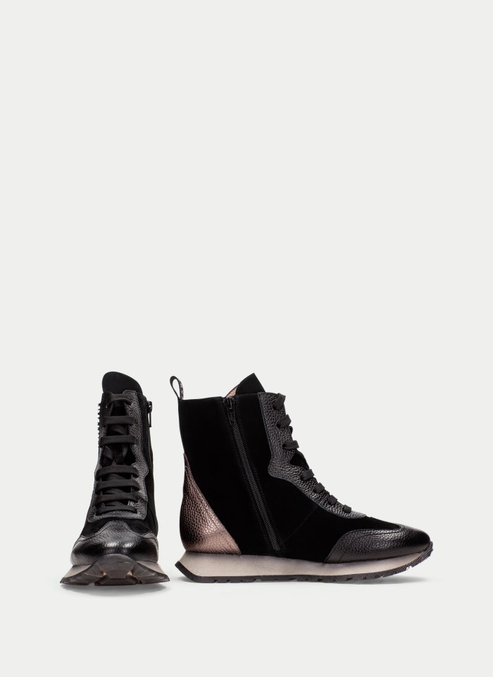 Hispanitas Botin Sport Kansas Negro