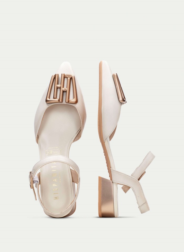 Hispanitas Zapato Plano Dali Crema