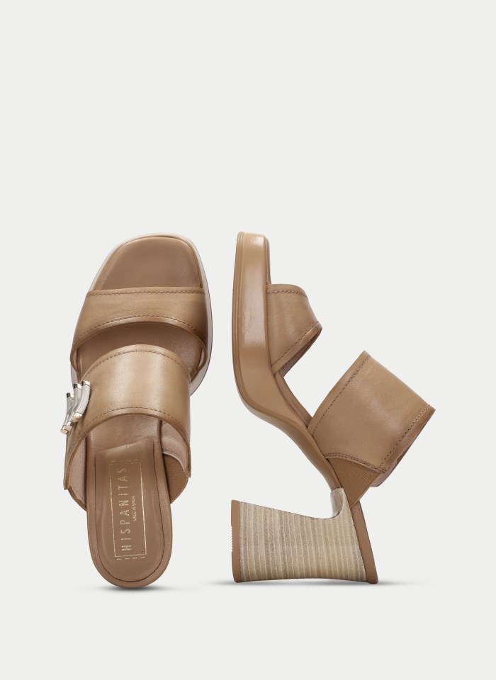 Hispanitas Sandalia Tacón Tahti Desert