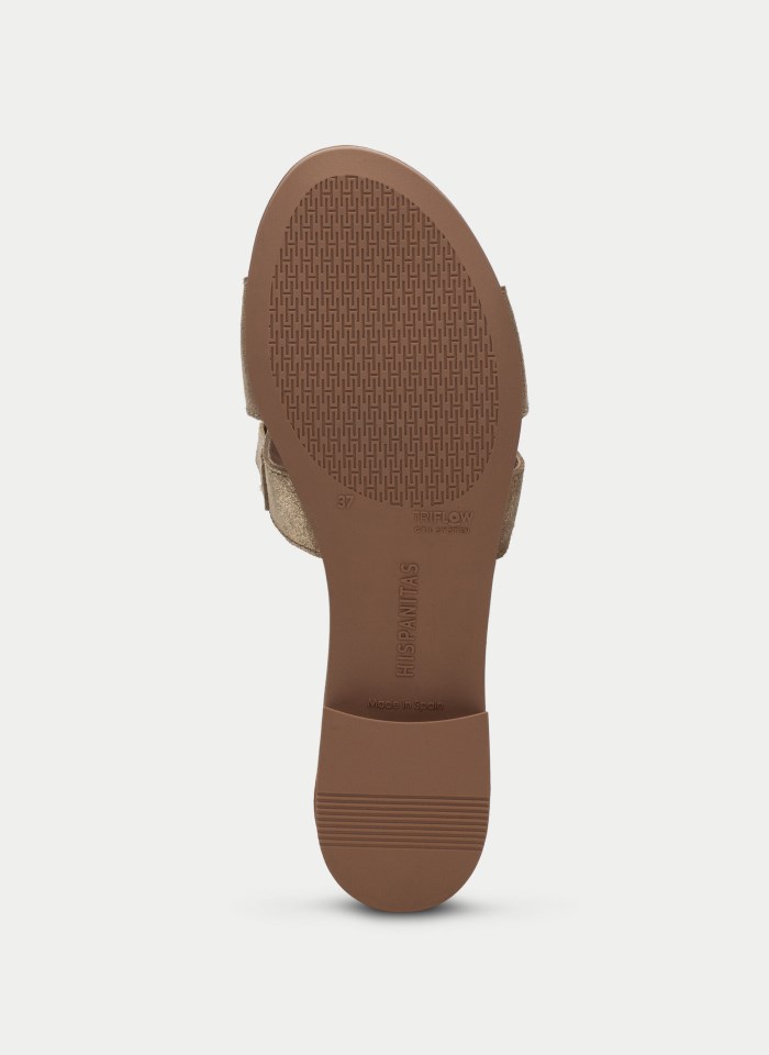 Hispanitas Sandalia Plana Lena Platino
