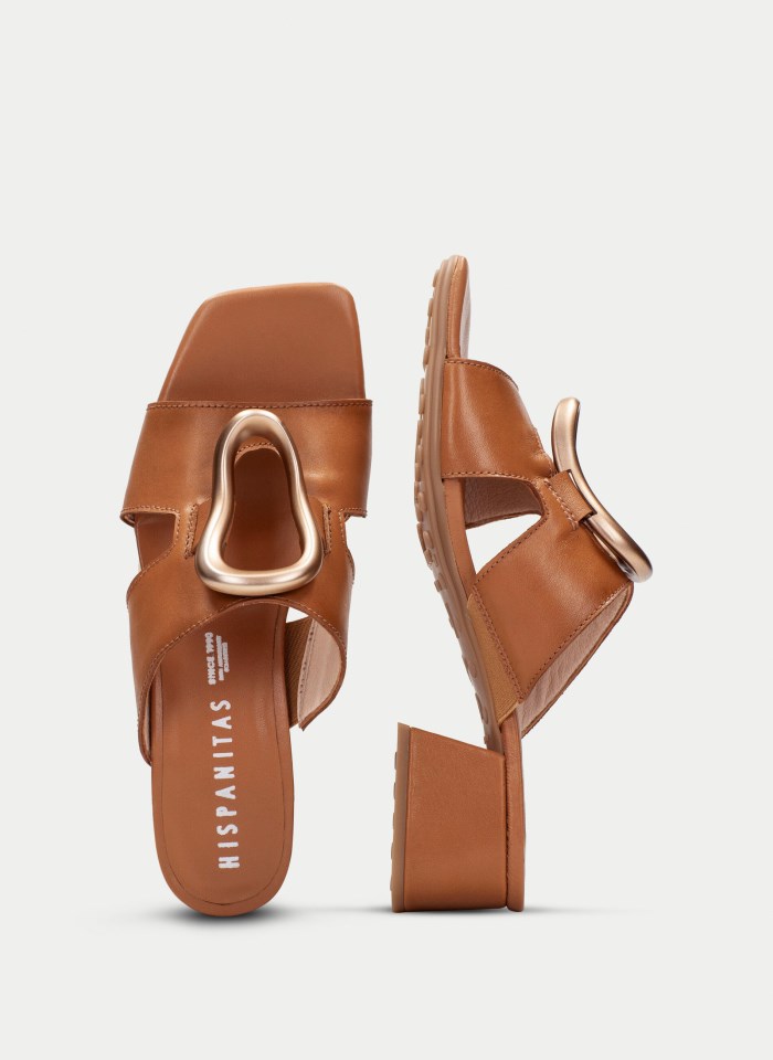 Hispanitas Sandalia Destalonada Dallas Cuero