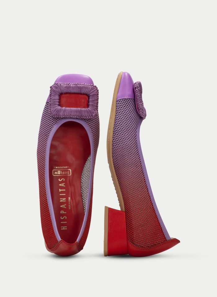 Hispanitas Bailarina Aruba Violet Rojo