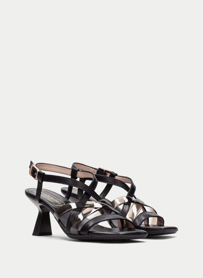 Hispanitas Sandalia Tacón Danielle Negro