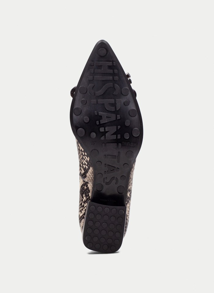 Hispanitas Bailarina Turin Python Taupe