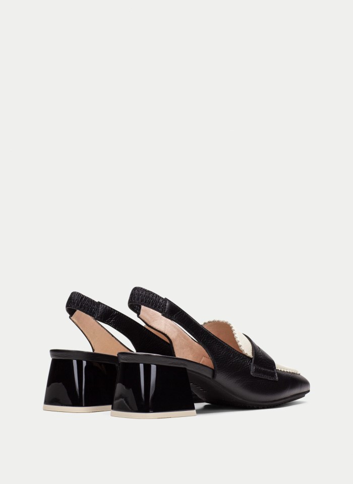 Hispanitas Destalonado Malta Negro Blanco