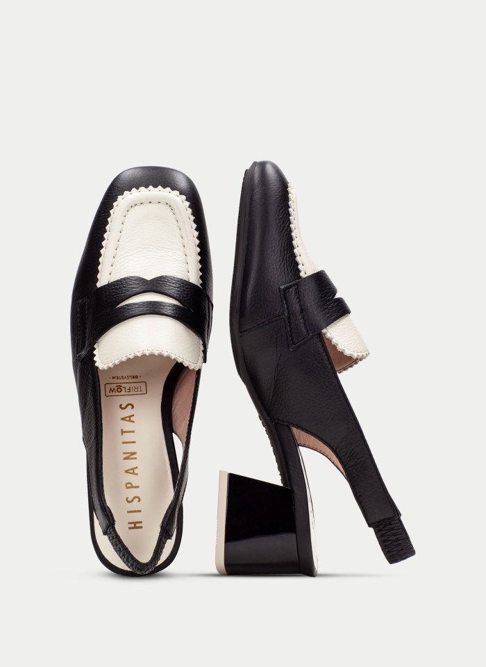 Hispanitas Destalonado Malta Negro Blanco