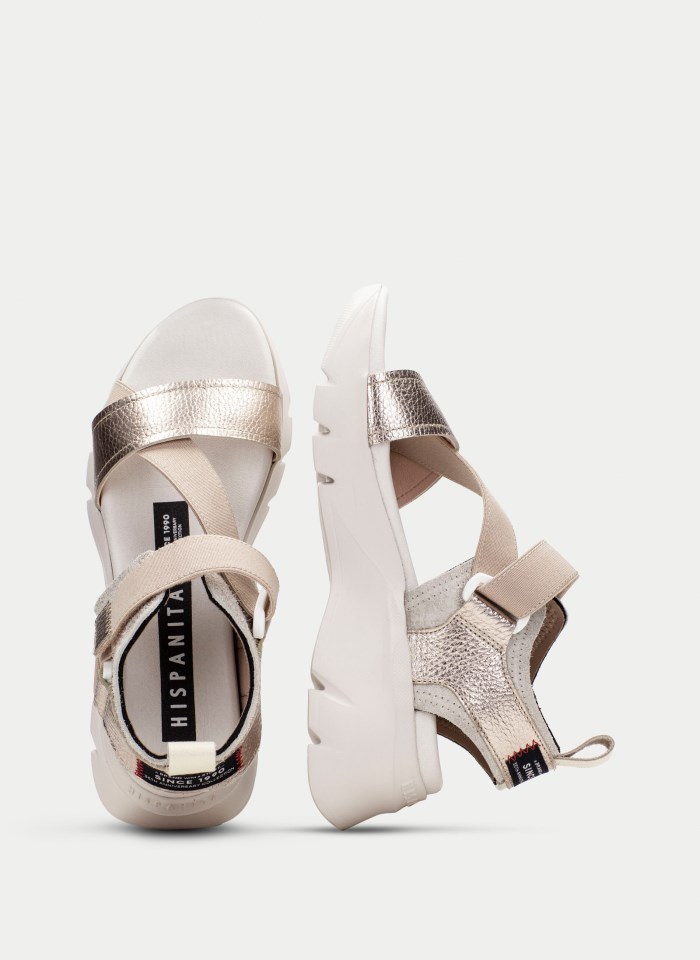Hispanitas Sandalia Sport Dakar Cava Taupe