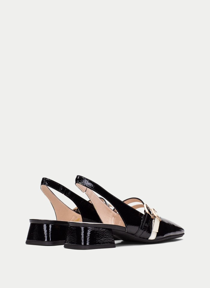 Hispanitas Zapato Plano Aruba Negro